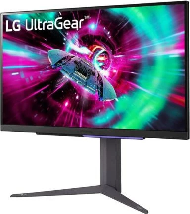 Monitor LG 27GR93U-B / 27GR93UB (27GR93U-B.AEU) 27 inç, ekran i sheshtë TFT/LCD, klasë energjie F, e zezë