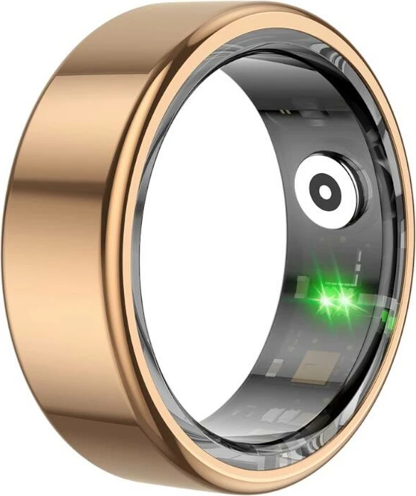 Smartring Colmi R02, 18.1mm, Gold, madhësia 8