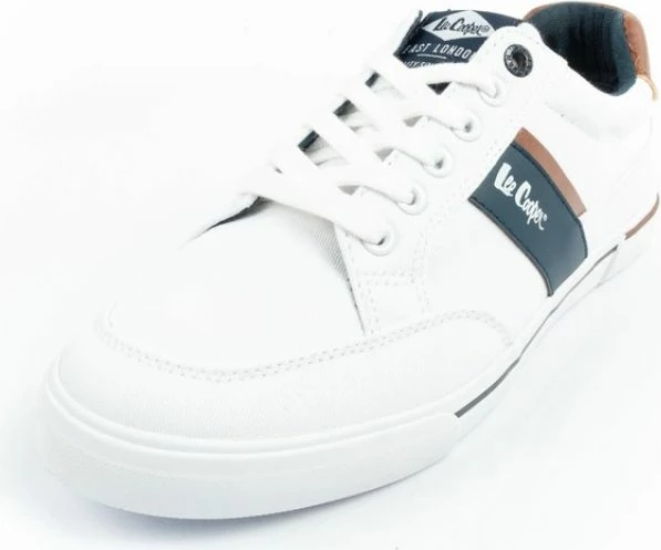 Këpucë për meshkuj Lee Cooper, të bardha