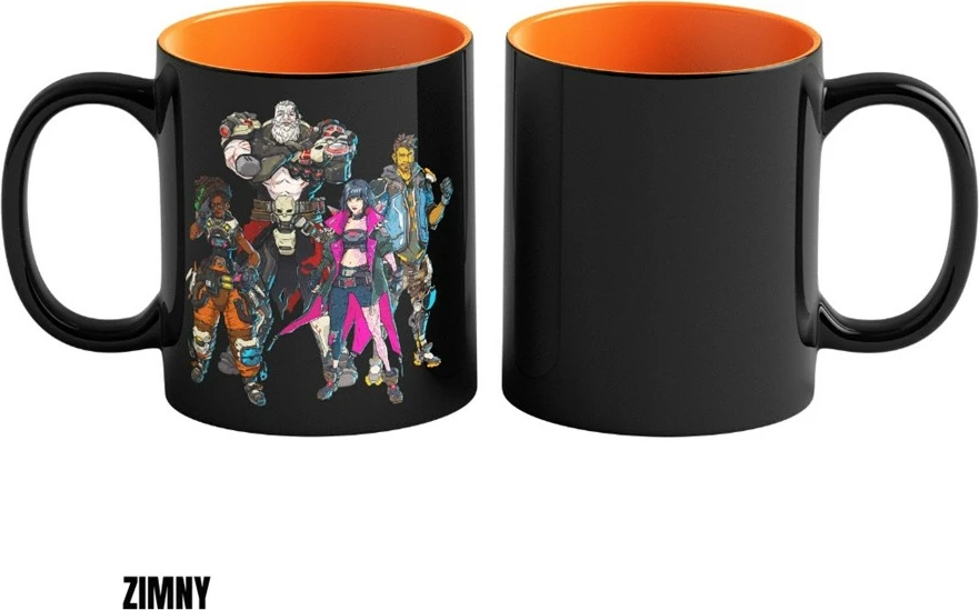 Filxhan qeramike Good Loot Borderlands 4 Vault Keeper Glitch 450 ml, zi/portokalli