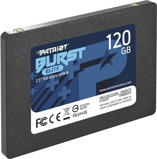 SSD Patriot Burst Elite 120GB, 2.5", SATA III, i zi
