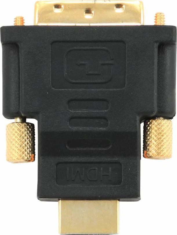 Adapter HDMI në DVI Gembird A-HDMI-DVI-1, i zi