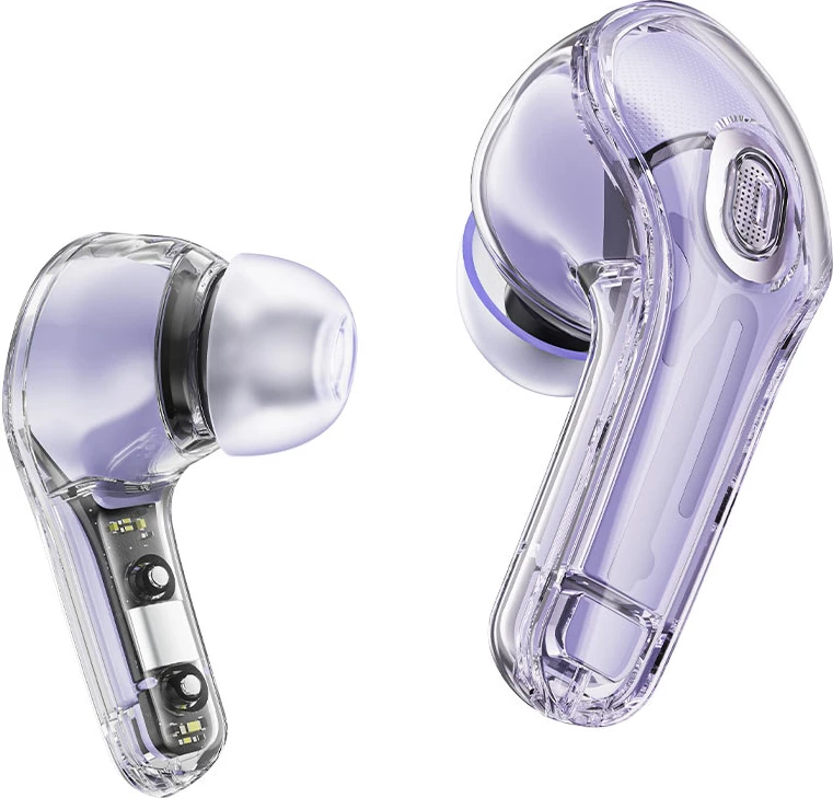 Kufje wireless Acefast T8, TWS, Bluetooth 5.3, 30 orë, rozë