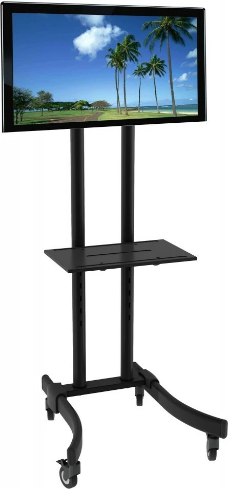 Stojak mobil për TV Techly 102628, për LED/LCD 32-70 inç, 40 kg, i zi