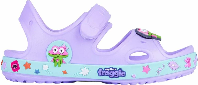 Sandale për fëmijë Coqui, ngjyrë lejla