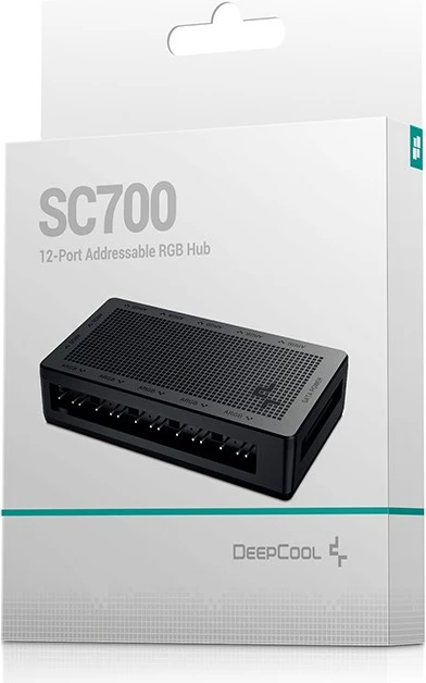 Kasë DeepCool SC700, e zezë