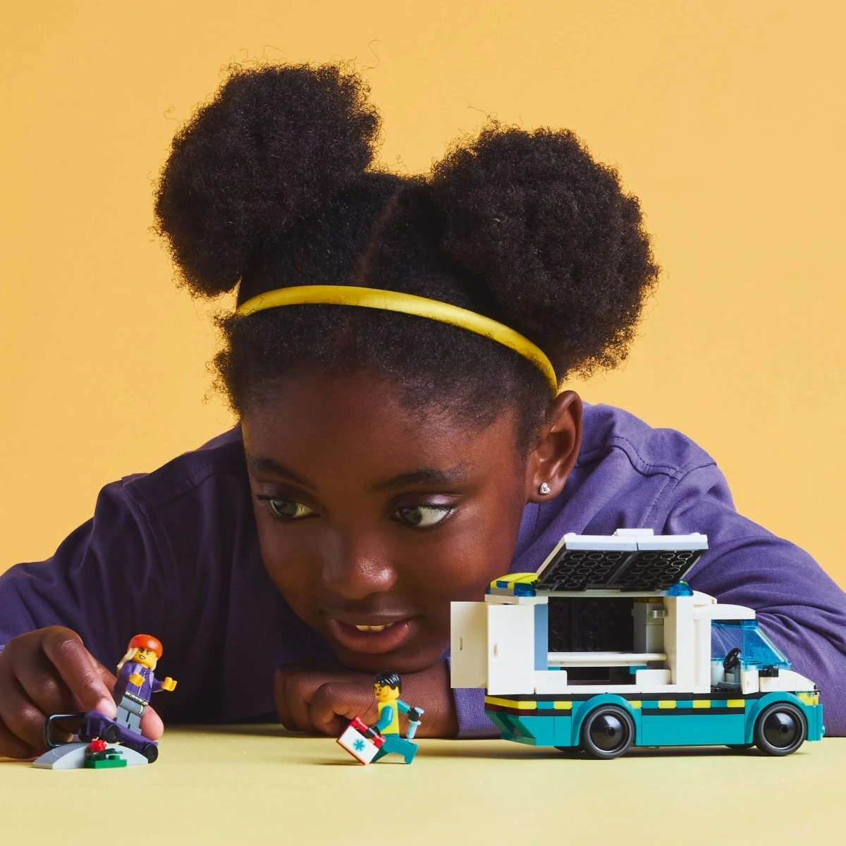 Set lodrash LEGO City Ambulance 60451, 184 pjesë, plastikë