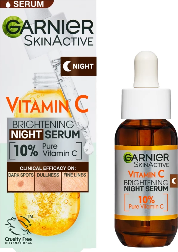 Gar.Skin.Vitamin C Night Serum 30Ml