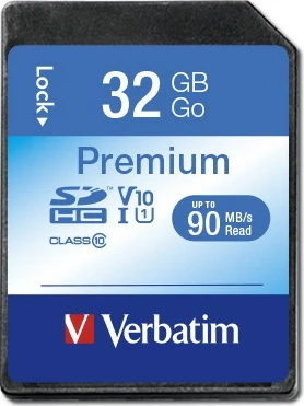 Kartelë SDHC Verbatim Premium 32 GB, Class 10