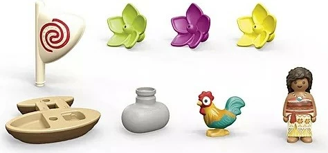 Set lodrash Playmobil Junior Disney Vaiana 71459, katamaran, 8 pjesë