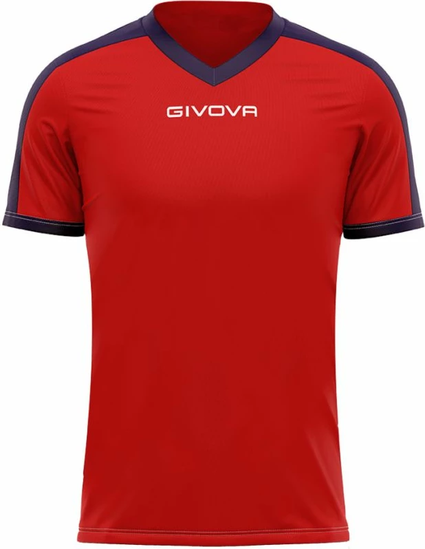 Fanellë për meshkuj Givova, e kuqe dhe blu e errët