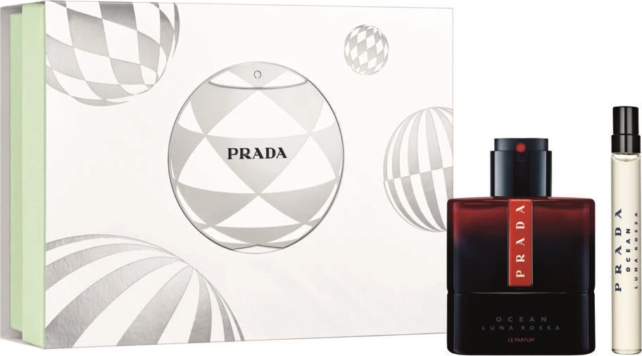 Eau de Parfum për meshkuj Prada Luna Rossa Ocean Le Parfum, 50ml + 10ml