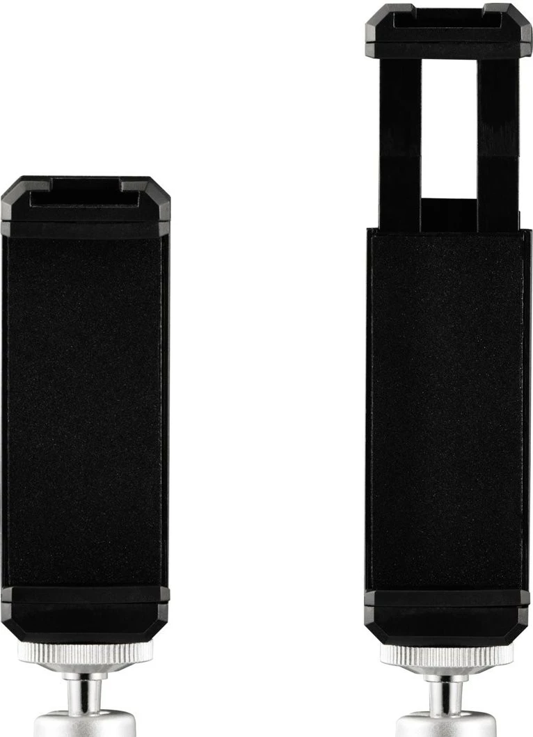 Tripod mini 2-në-1 Hama Fancy 4666 për smartphone dhe kamera, argjend