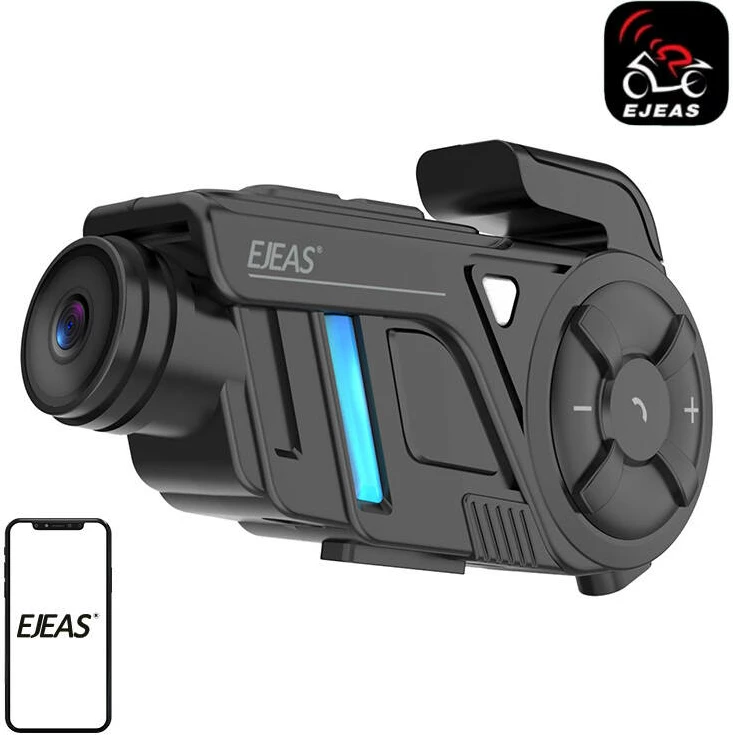 Interkom motoçiklete EJEAS K1, Bluetooth 5.1, IP67, 2K, i zi