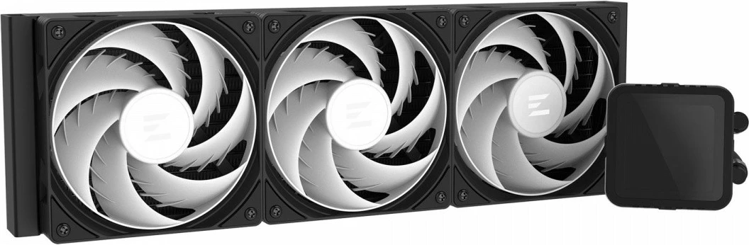 Ftohës CPU me lëng Zalman ALPHA2 DS A36, 360 mm, RGB, Ekran IPS, i zi