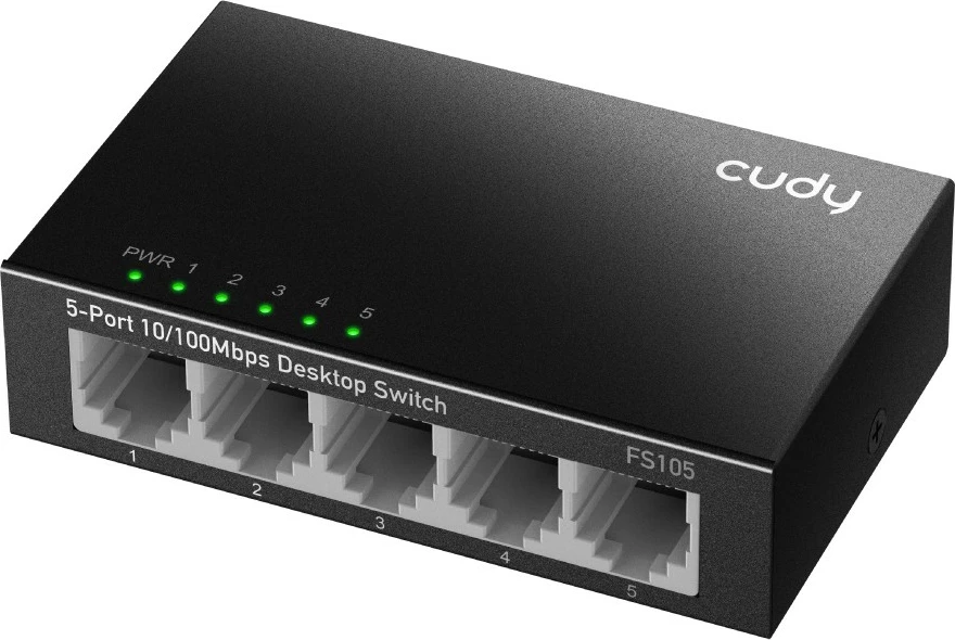 Switch Cudy FS105, 5 porte, Fast Ethernet, i zi
