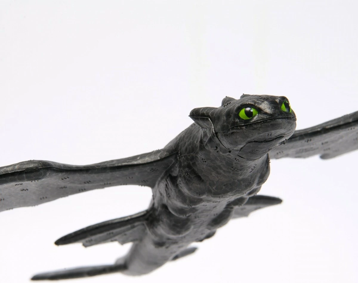 Figurinë aksioni Spin Master How to Train Your Dragon Flying Toothless, 38 cm