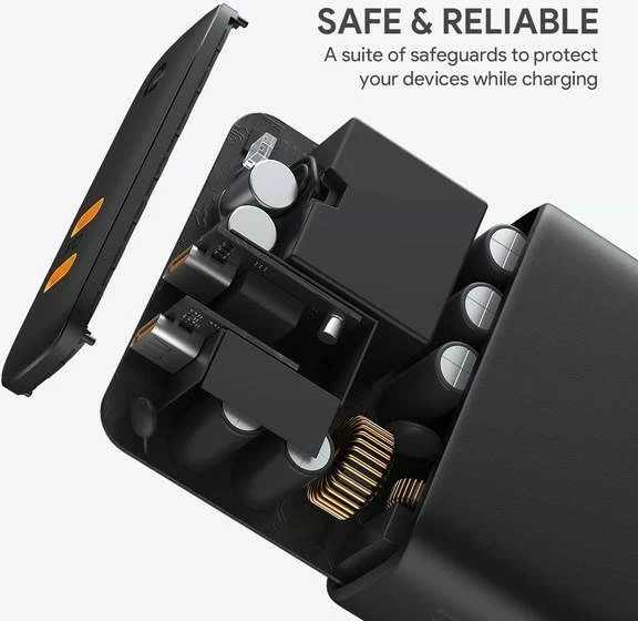 Karikues muri AUKEY PA-D5, 2x USB-C Power Delivery 3.0, 63W, i zi