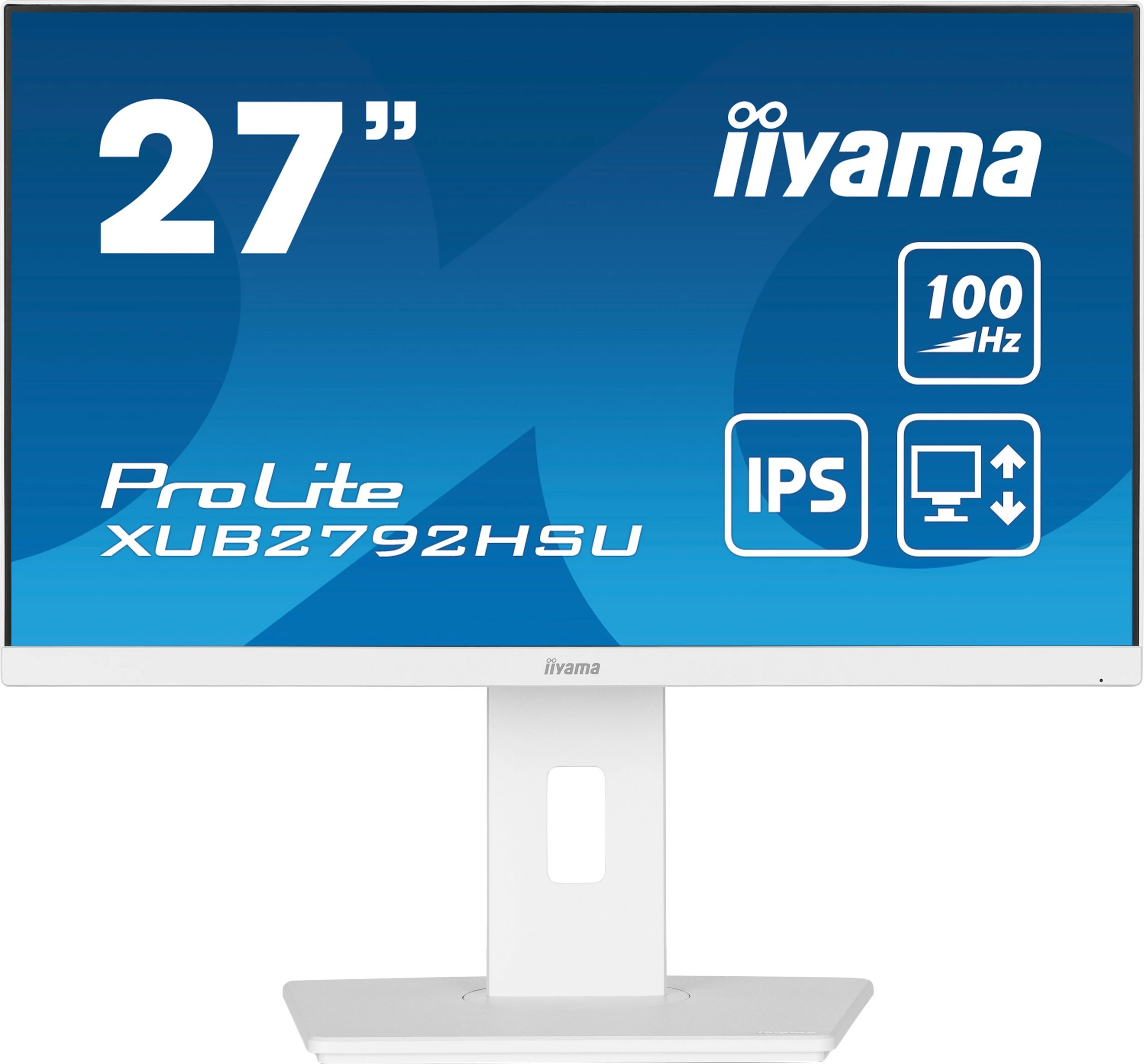 Monitor iiyama ProLite XUB2792HSU-W6, 27", Full HD, LED, 0.4 ms, Bardhë