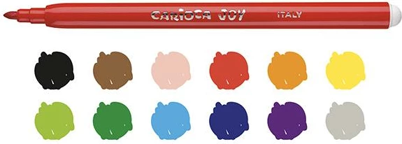 Markerë Carioca Joy 12 Ngjyra