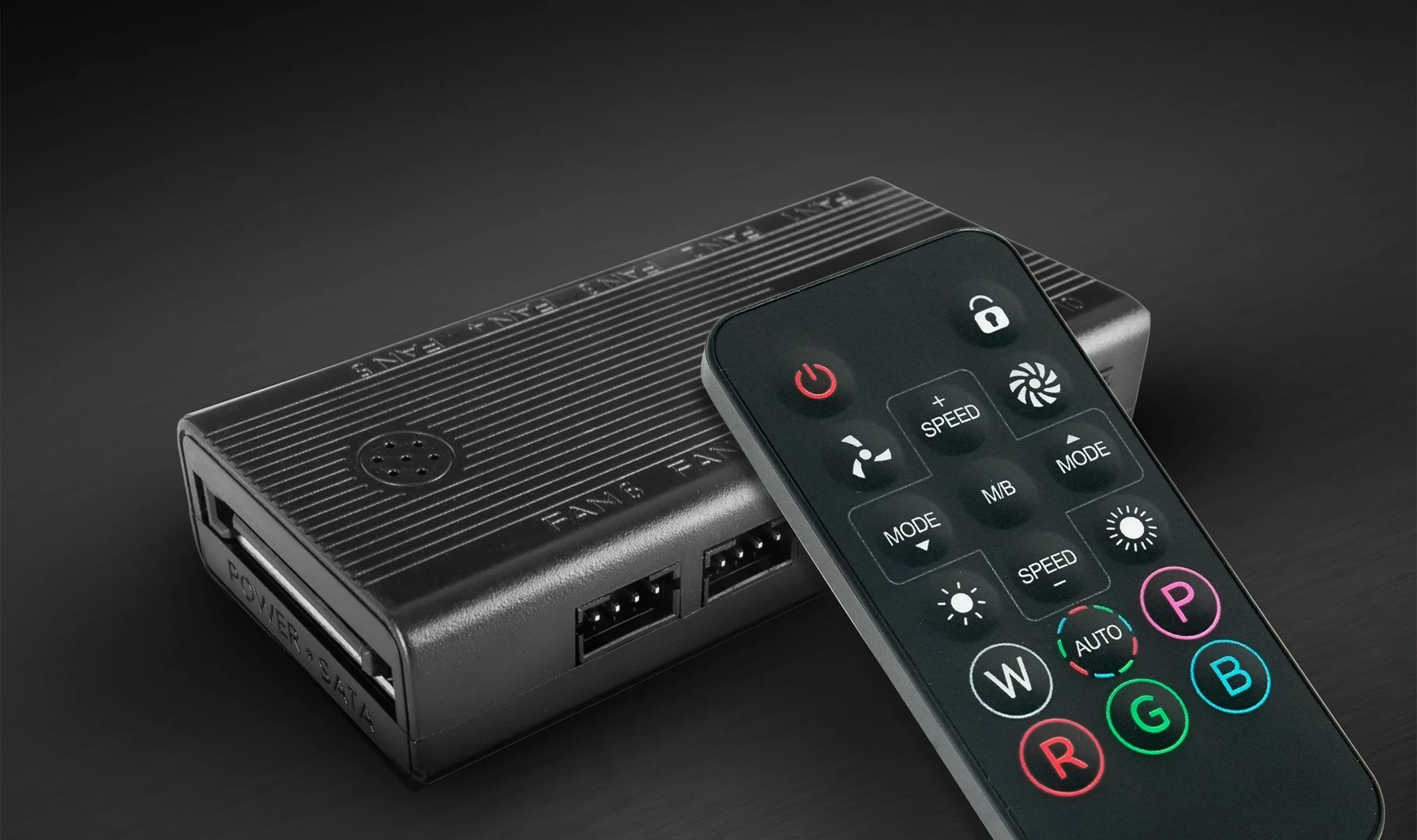 Set ventilatorësh për kasë kompjuteri TACENS Mars Gaming MFSI4KIT, 4x12 cm, LED gjelbër, i zi