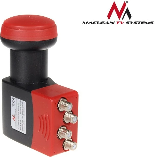 Konvertues satelitor Quad Maclean MCTV-671, 4 dalje, i zi/kuq