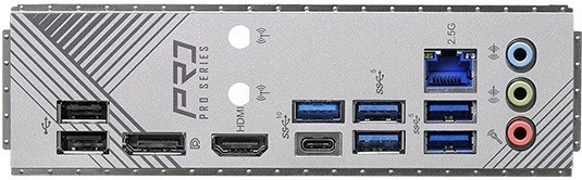 Pllakë amë ASRock B760 Pro RS, LGA1700, DDR5, ATX, e zezë