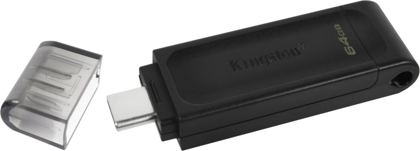 Pendrive Kingston DataTraveler 70, 64GB, USB-C 3.2 Gen1, Zi