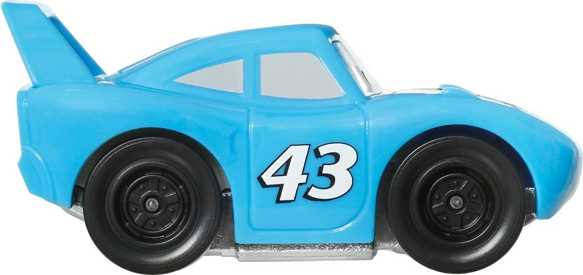 Set makina lodër metalike Disney Pixar Cars, Mattel JDM11, shkallë 1:55, rrota lëvizëse, display 24 copë, Mix