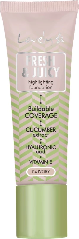 Fondatinë Lovely Fresh & Juicy Illuminating 04 Ivory 25g