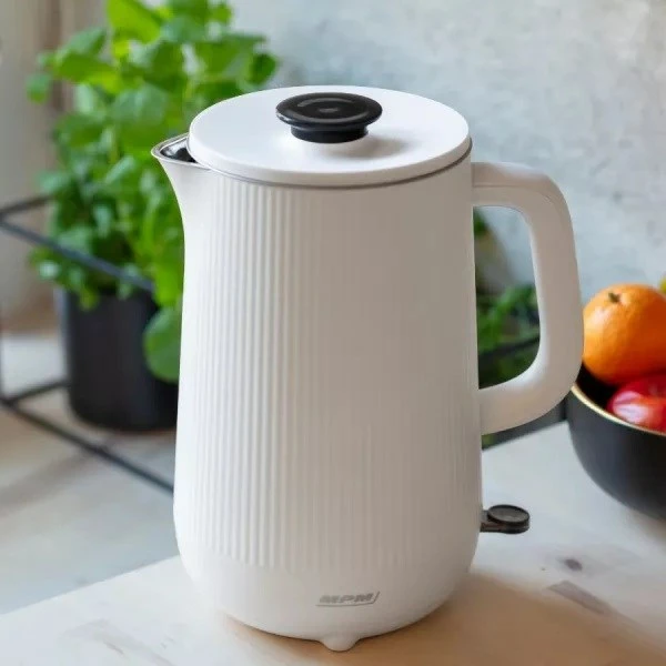 Ibrik elektrik MPM MCZ-115, 1.5 L, 1800 W, Bardhë