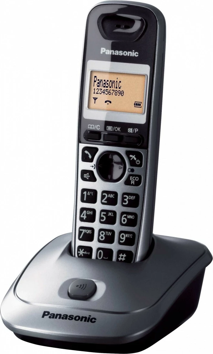 Telefon pa kabllo Panasonic KX-TG2511, DECT, Gri