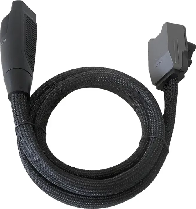 Kabllo lidhëse EcoFlow, model 5008004055, për Power Hub dhe Smart Home Panel, e zezë