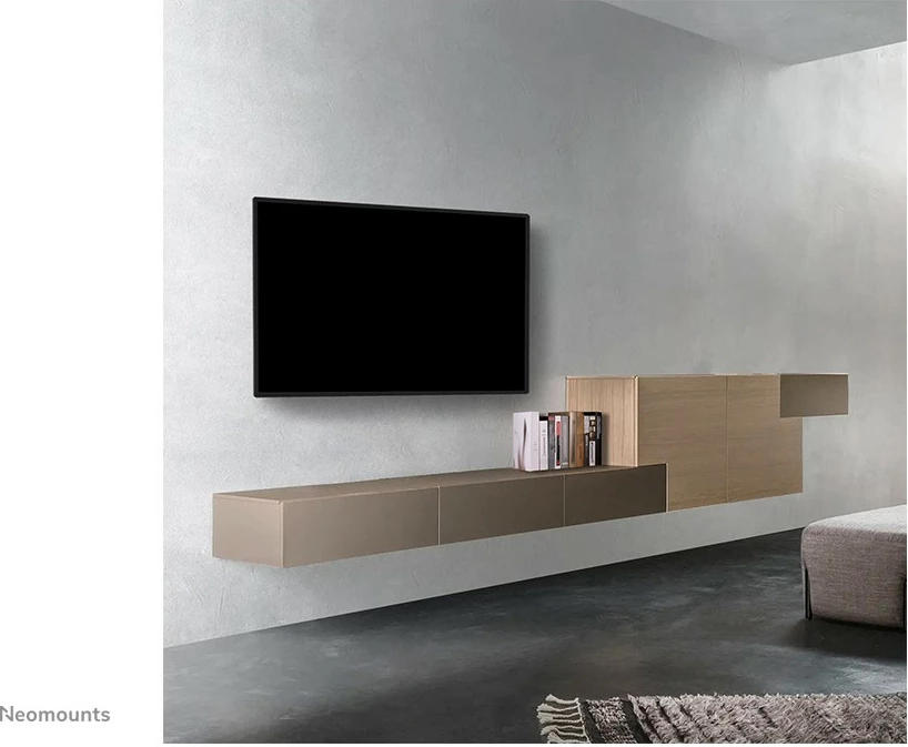 Mbajtës muri Neomounts WL30S-850BL18, 43"-98", 100 kg, i zi