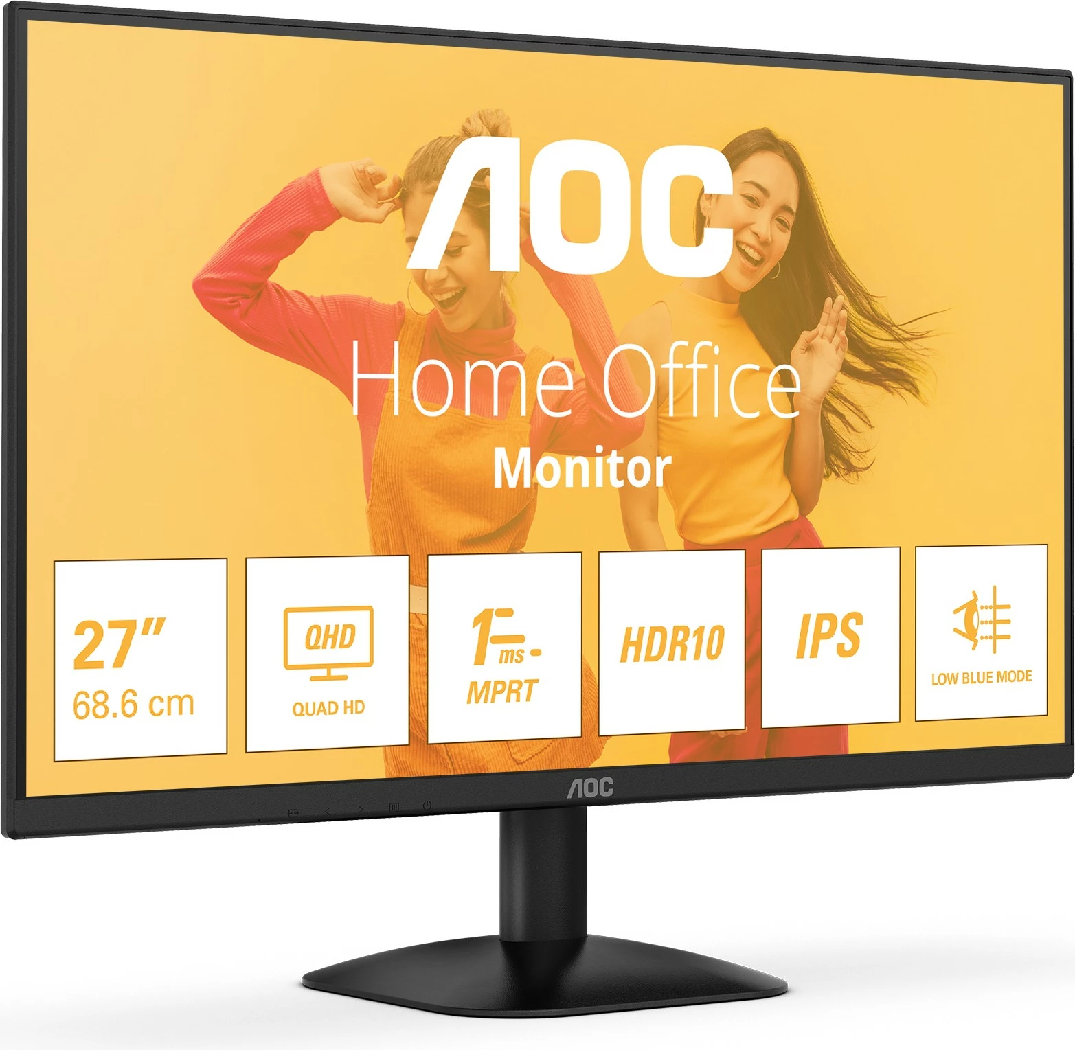 Monitor AOC Q27B35E 27 inç, QHD, IPS, HDR10, i zi