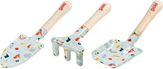 Set mjetesh kopshti GOKI për fëmijë, 20cm