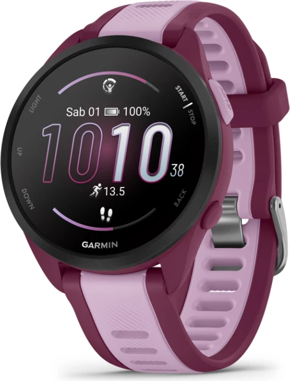 Smartwatch Garmin Forerunner® 165 Music Berry/Lilac
