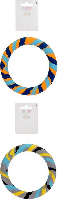 Lodër qeni KOOPMAN Ring Ø12x2cm, ngjyra të ndryshme