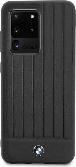 Mbështjellës BMW BMHCS69POCBK për Samsung Galaxy S20 Ultra, Signature, i zi