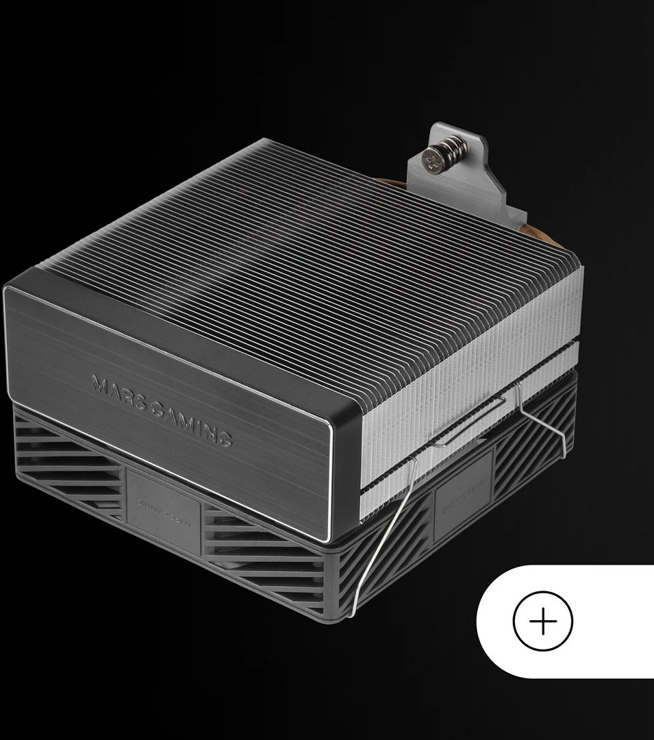 Kasë ftohëse procesori TACENS MARS MCPU-X4, 12 cm, 230W, e zezë