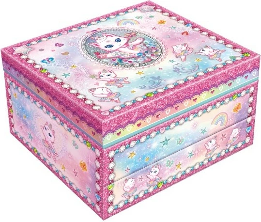 Set stampa Pulio Pecoware Ballet Cat, me kuti dekorative, për vajza