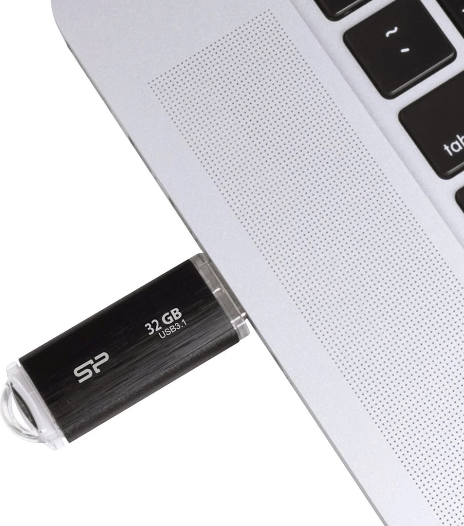 USB, Silicon Power Blaze B02,Flash Drive,32GB,Type-A 3,2 i zi