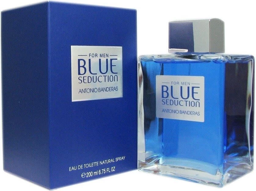 Eau de Toilette Antonio Banderas Blue Seduction for Men, 200 ml