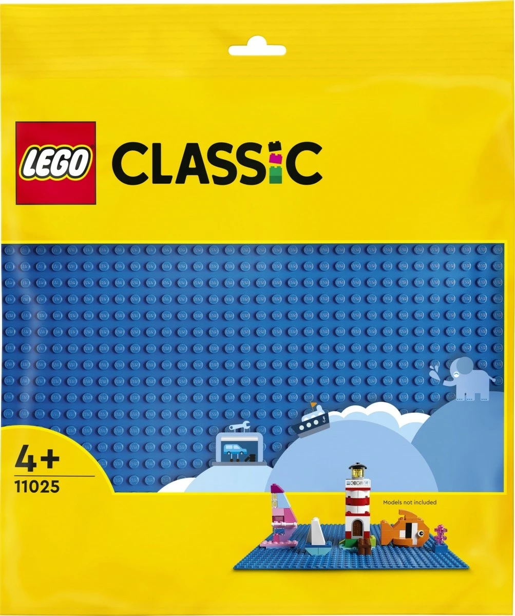 Pllakë ndërtimi LEGO Classic 11025, 32x32 pika, Kaltër