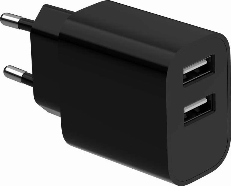 Karikues Gembird 2 x USB-A, 5V 2.4A, i zi
