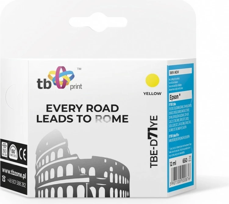 Toner TB Print TBE-D71YE, për Epson, e verdhë