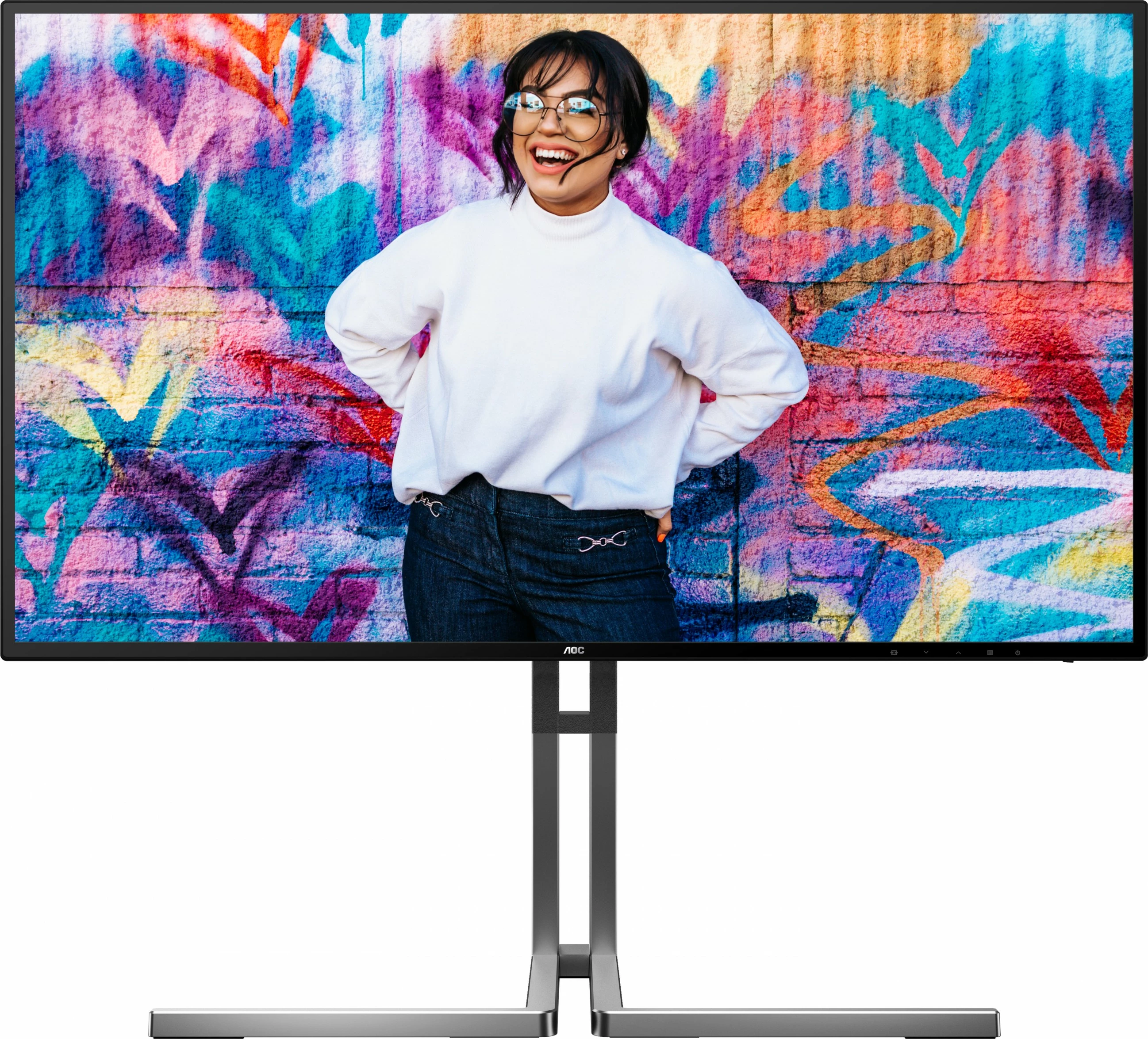 Monitor AOC U27U3CV 27 inch 4K Ultra HD i zi