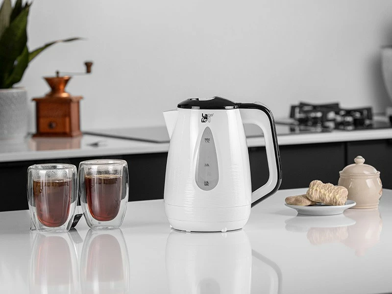 Ibrik elektrik Lafe CEG018, 1.7L, 2200W, i bardhë