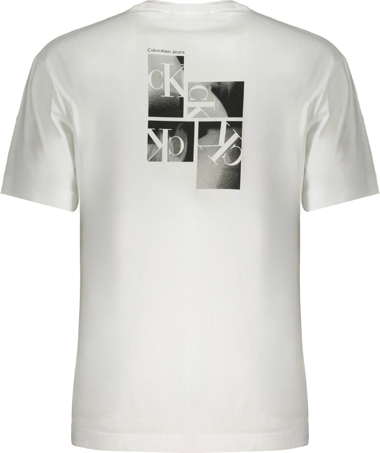 Maicë për meshkuj Calvin Klein, e bardhë