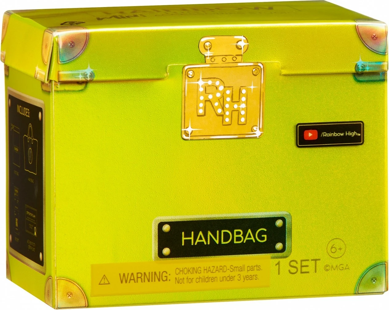 Set çanta aksesorësh Rainbow High Accessories Studio Series 1, për kukulla, Mix